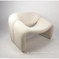Móveis Modernos F598 Cadeira Groovy Artifort Lounge Chair
